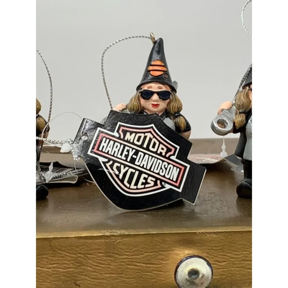 Harley-Davidson‎ Witch Ornament with Sunglasses
